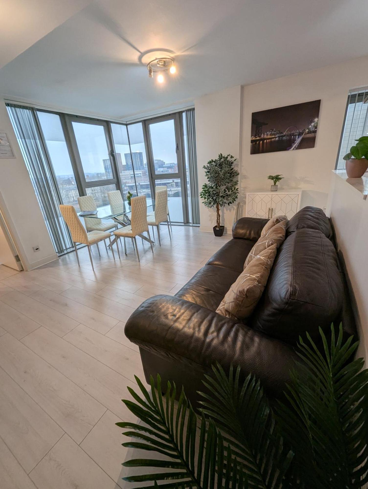 Glasgow City Centre Waterfront Apartment Eksteriør bilde