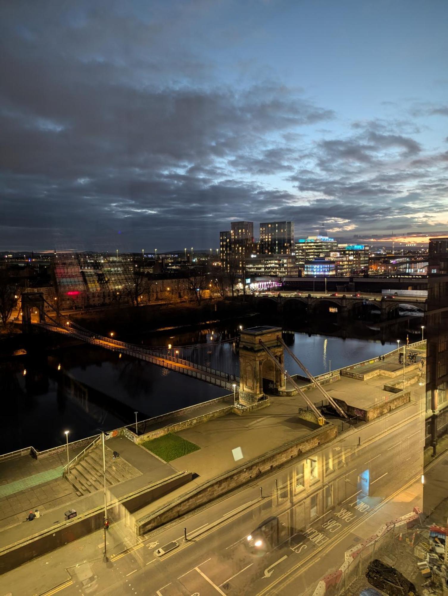 Glasgow City Centre Waterfront Apartment Eksteriør bilde